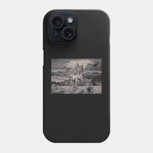 Pale Horse, Soren Lünd, 1852 Phone Case