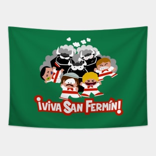 Viva San Fermin!!! Tapestry