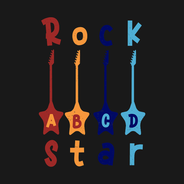 1. Klasse ABCD Rockgitarre T shirt by chilla09