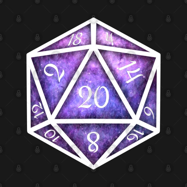 Galactic D20 by Clocksy