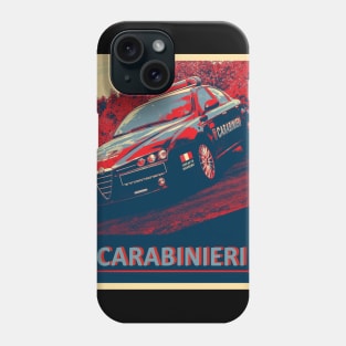 Carabinieri, police car Phone Case