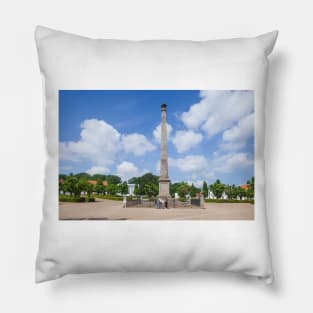 Circus, Putbus, Ruegen Island, Ruegen, Mecklenburg-Western Pomerania, Germany Pillow