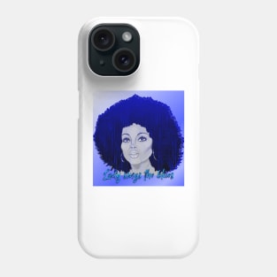 Diana Ross - lady sings the blues Phone Case