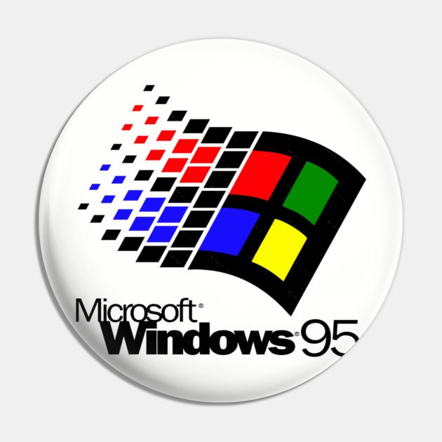 Vintage Windows 95 Gift Pin by MiaGamer Gear