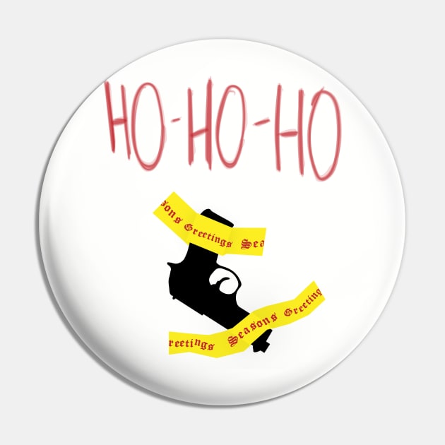 Die Hard - Ho Ho Ho Pin by wartoothdesigns