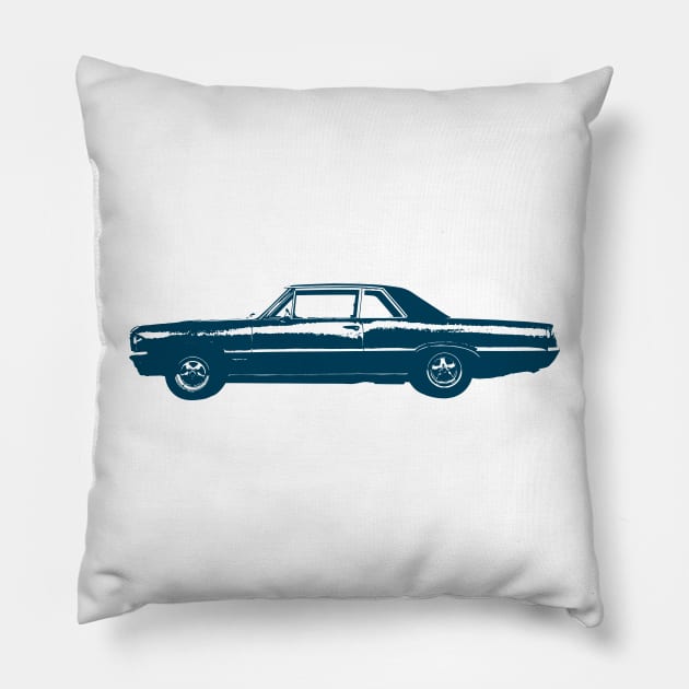 Vintage Hot Rod Car Pillow by Spindriftdesigns