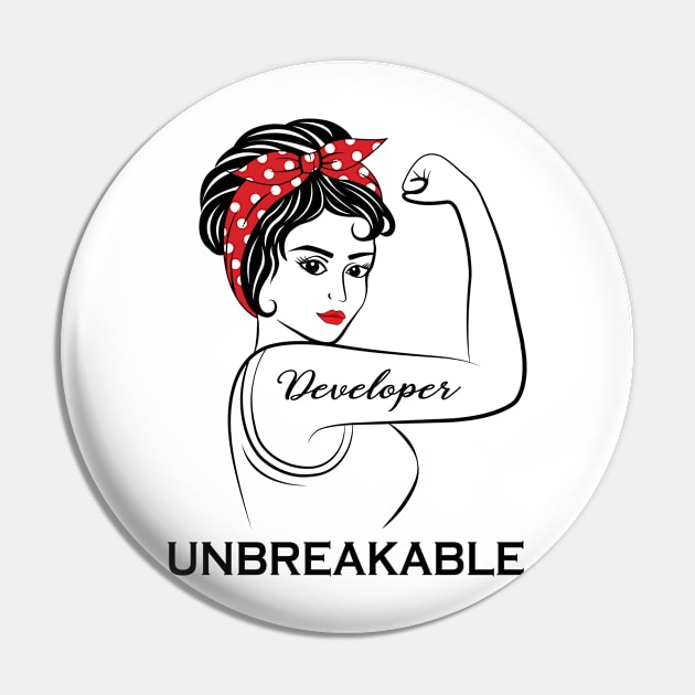 Developer Unbreakable Pin by Marc