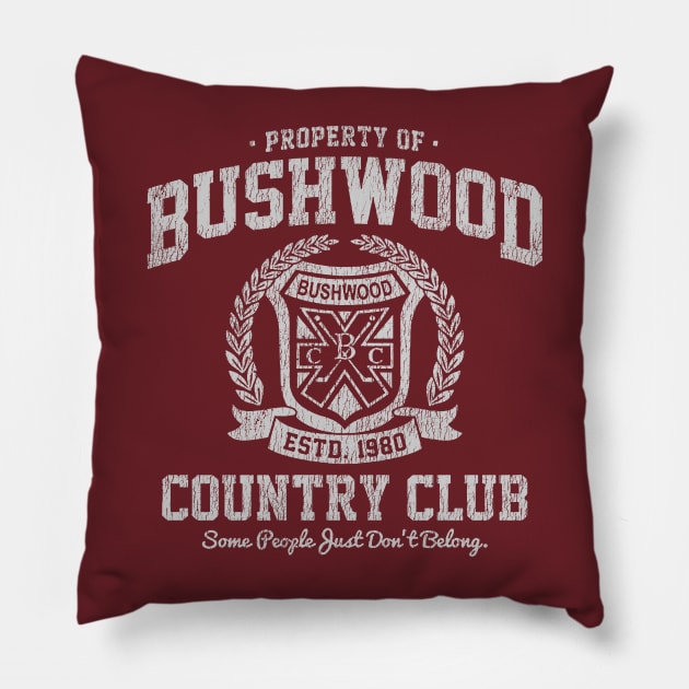 Bushwood Country Club Vintage Pillow by taymab