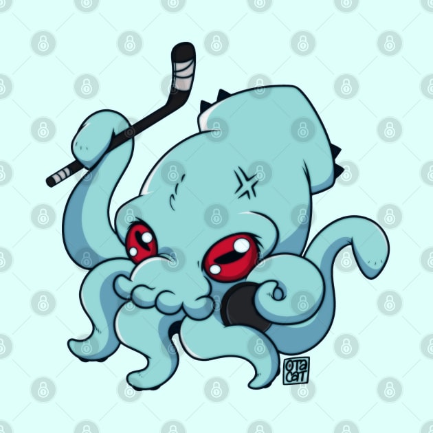 Chibi Kraken Hockey by Otacat