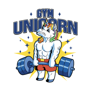 Fitness Fantasy The Mythical Gym Unicorn T-Shirt