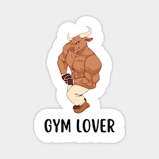 Gym lovers fashion design for men and women Magnet