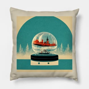 Snow Globe Pillow