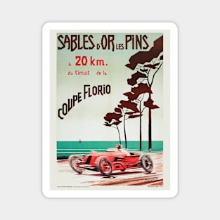 Sables-d'Or-les-Pins France Vintage Poster 1927 Magnet