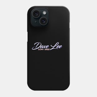 Dave Lee Down Under Logo - Text Only Phone Case