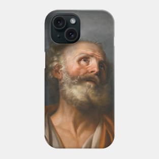 A Saint In Ecstasy by Follower of Jean-Francois de Troy Phone Case