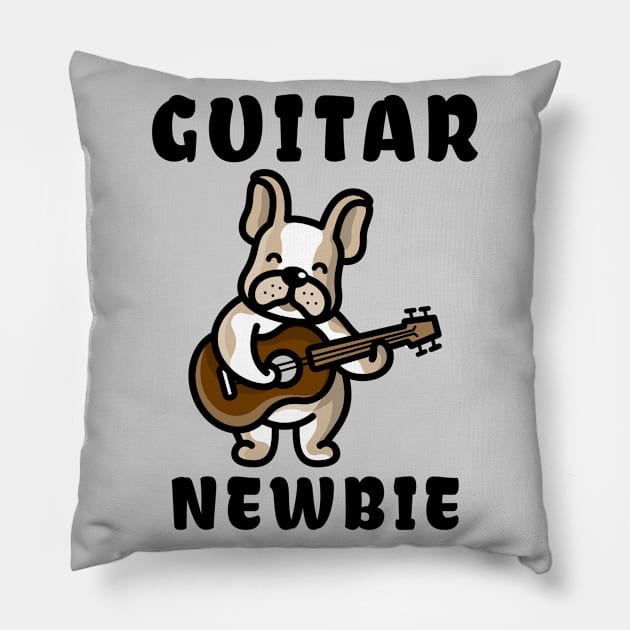 Guitar Newbie Pillow by Dont Fret Clothing