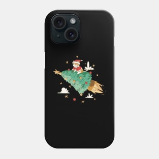 Santa Christmas Cat Phone Case