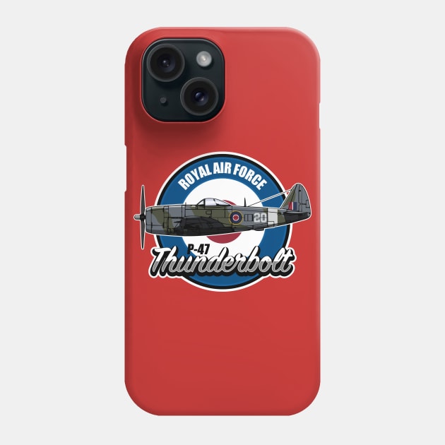 P-47 Thunderbolt Phone Case by Firemission45