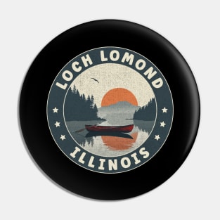 Loch Lomond Illinois Sunset Pin