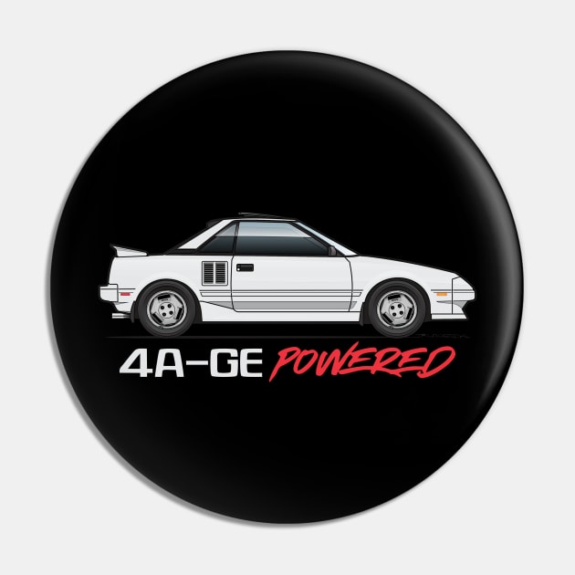 Powered-White Pin by JRCustoms44