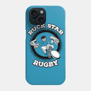 Rugby Comic Style Player Phone Case