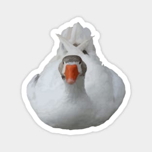 Sitting Duck Fun Farm Animal Cut Out Magnet