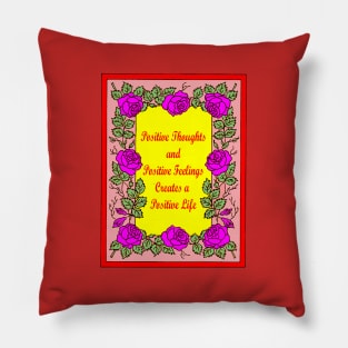 Positive Thoughts Pillow