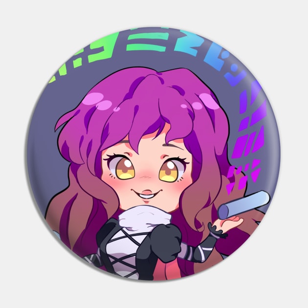 Touhou-Byakuren Hijiri Pin by Midnight_rabbit