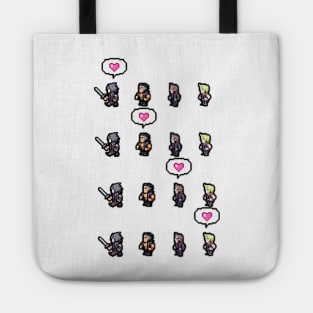 Pixel Final Fantasy XV LOVE Tote