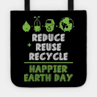 Happier earth day Tote