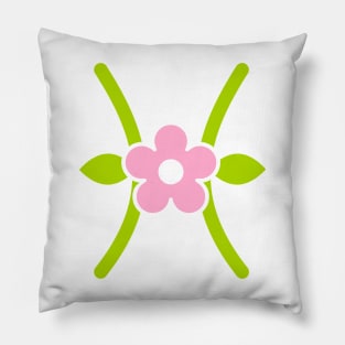 Floral Pisces Pillow