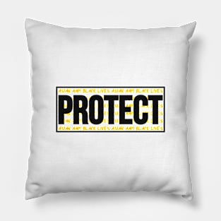 Stop Asian Hate. Protect Asian, Black, Etc Lives Pillow