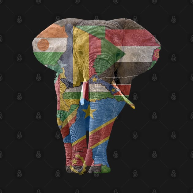 africa elephant by hottehue