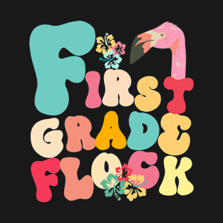 First grade flock funky T-Shirt