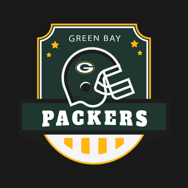 Green Bay Packers Football by info@dopositive.co.uk