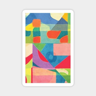 OZO Colorful Abstract Magnet