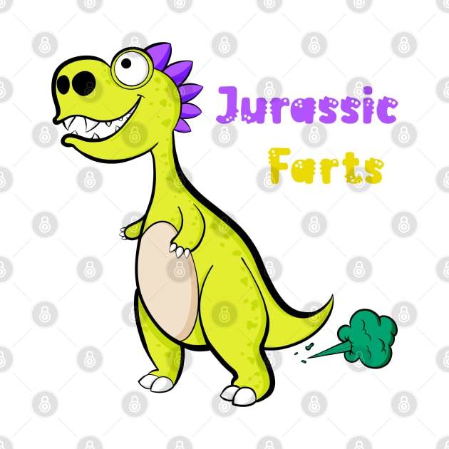 Jurassic Farts by Art by Nabes