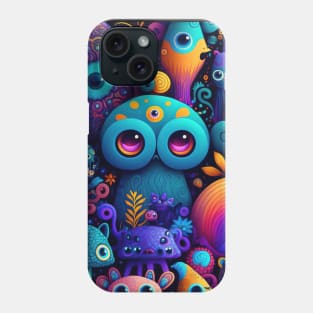 Colorful Animal pattern Creature Cute Pattern Phone Case