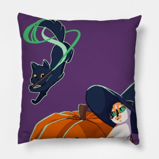 Feline Pretty Meowgical Pillow