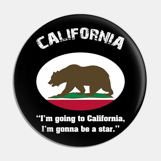 Bear Flag, Flag of California, Grizzly bear, “I’m going to California, I’m gonna be a star.” Pin by egygraphics