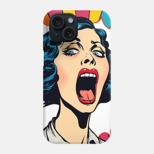 she screams I scream Phone Case