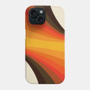 Retro Modern Abstract Shapes Phone Case