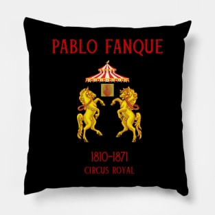 Pablo Fanque Circus Pillow