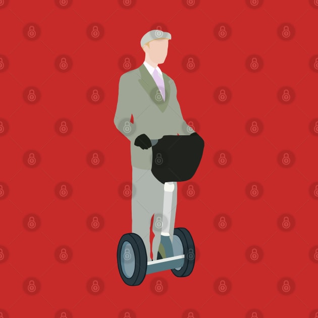 niles crane on his segway by aluap1006