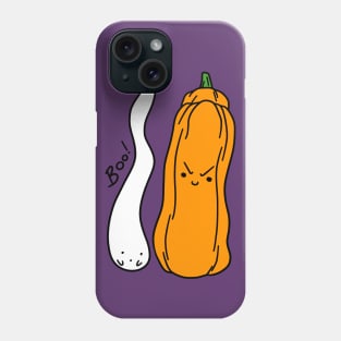 Long Ghost and Long Pumpkin Phone Case