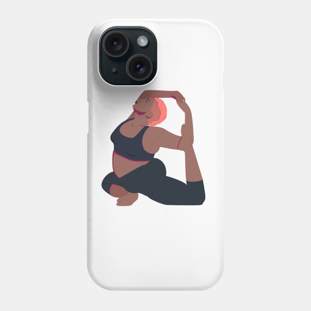 Yoga is for everyone Phone Case by Jesmyne1