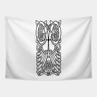 Celtic Knot Stork Tapestry