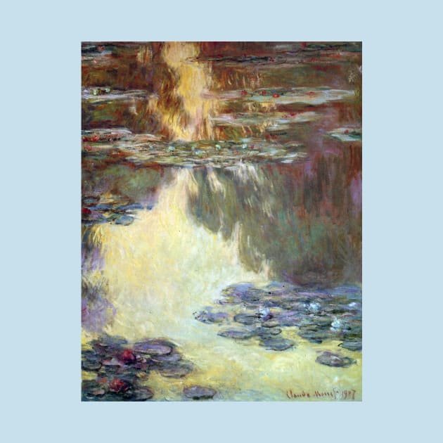 Waterlilies by Claude Monet by MasterpieceCafe