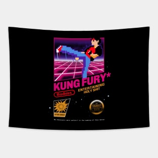 Kun Fu Retro Game Tapestry