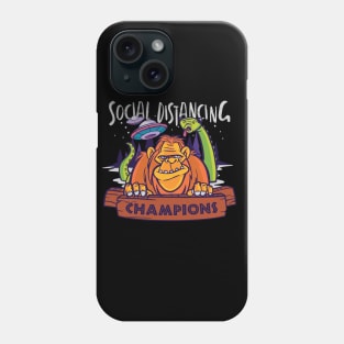 Social Distancing Champions Phone Case